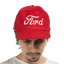 1980s Ford Corduroy Trucker Hat