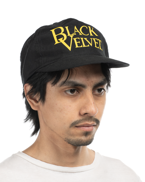 1980s Black Velvet Cap
