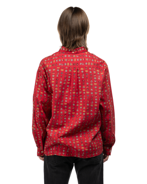 1950s World Print Oxford Shirt