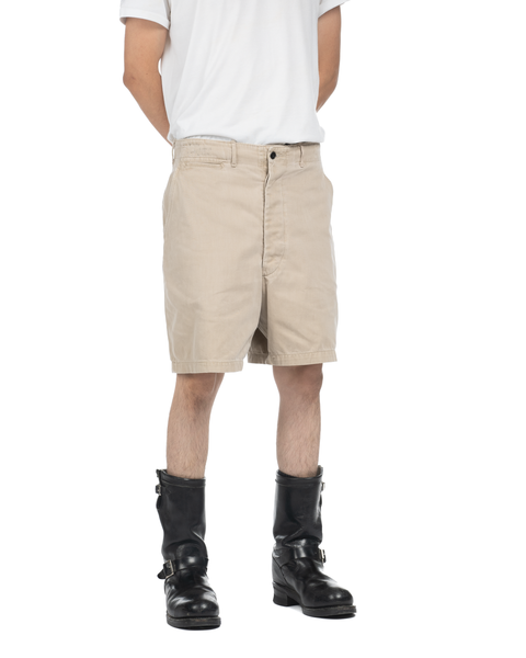 50's Officer Chino Shorts - 32" x 7"