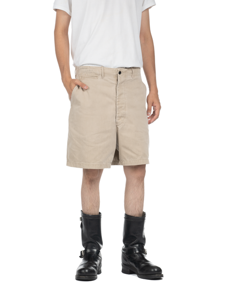 50's Officer Chino Shorts - 32" x 7"