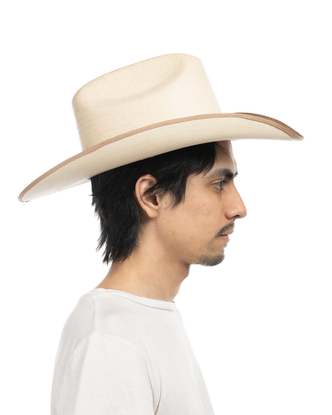 1970s Straw Cowboy Hat