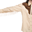 1970s Fringe Western Shirt