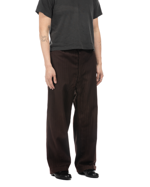 1940s Thrashed & Repaired Wool Trousers