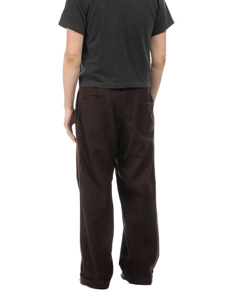 1940s Thrashed & Repaired Wool Trousers