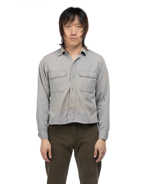 60's Boxy Big Mac Work Shirt - Medium