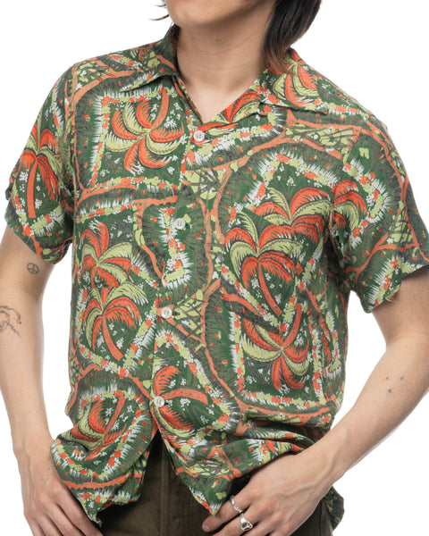 1960s Rayon Aloha Shirt