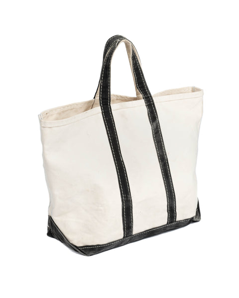 90's Lands End Canvas Tote - Large