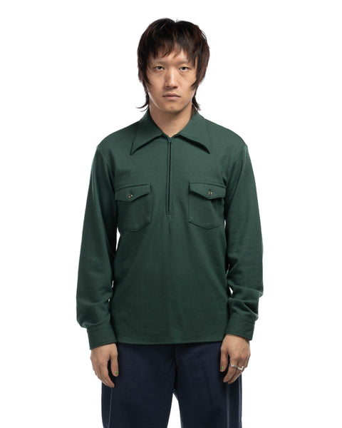 70's Pendleton Quarter-Zip Pull-Over - Medium