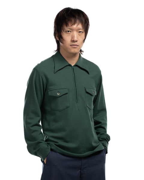 70's Pendleton Quarter-Zip Pull-Over - Medium