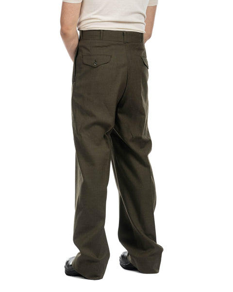 60's Wool Officer Trousers - 30" x 32"