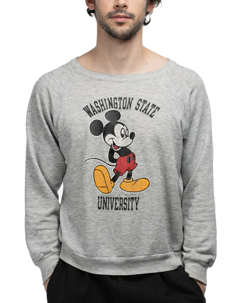 80's Mickey Mouse Crewneck Sweatshirt - Medium