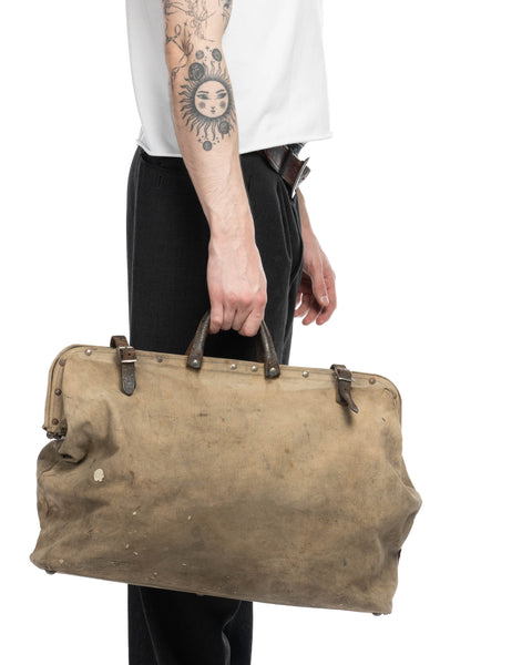 30's Leather Bank Bag - OS