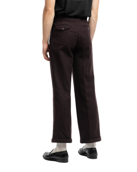 70's Pleated Wool Trousers - 30" x 30"
