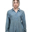 50s Boxy Chambray Shirt - Small