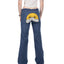 70s Cheeky Sun Wrangler Flares - 29" x 31.5"