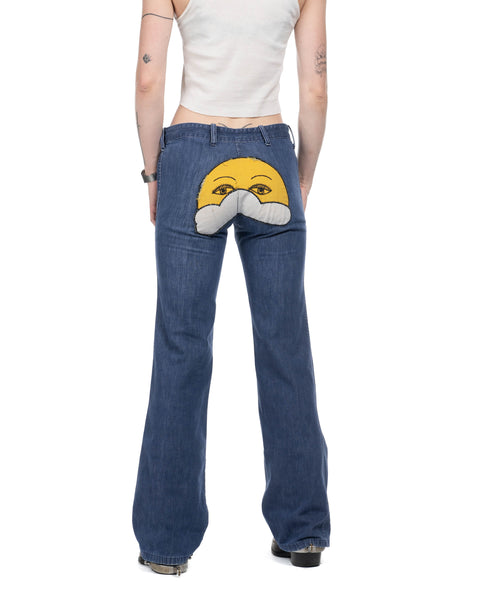 70s Cheeky Sun Wrangler Flares - 29" x 31.5"