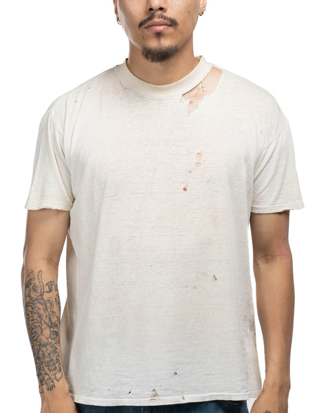 60s Thrashed Blank Tee - Medium
