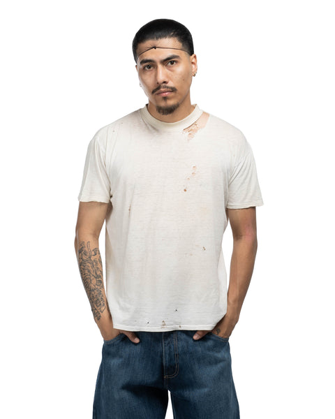 60s Thrashed Blank Tee - Medium