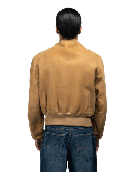 1960s Suede Bomber Jacket