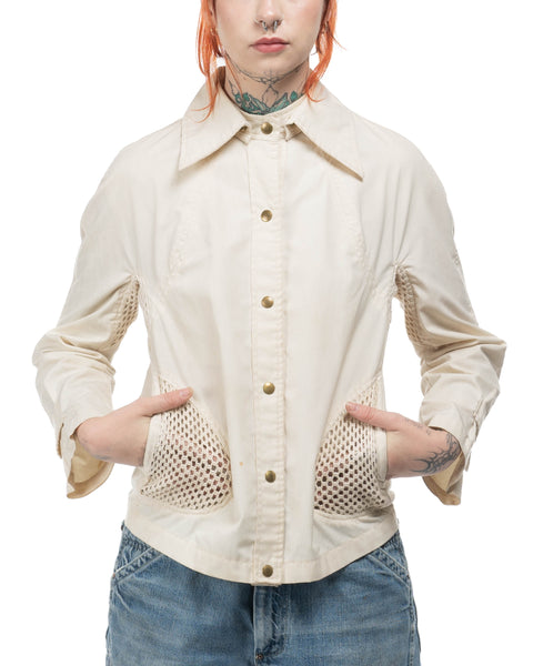 60's Fishnet Tech Jacket - Medium
