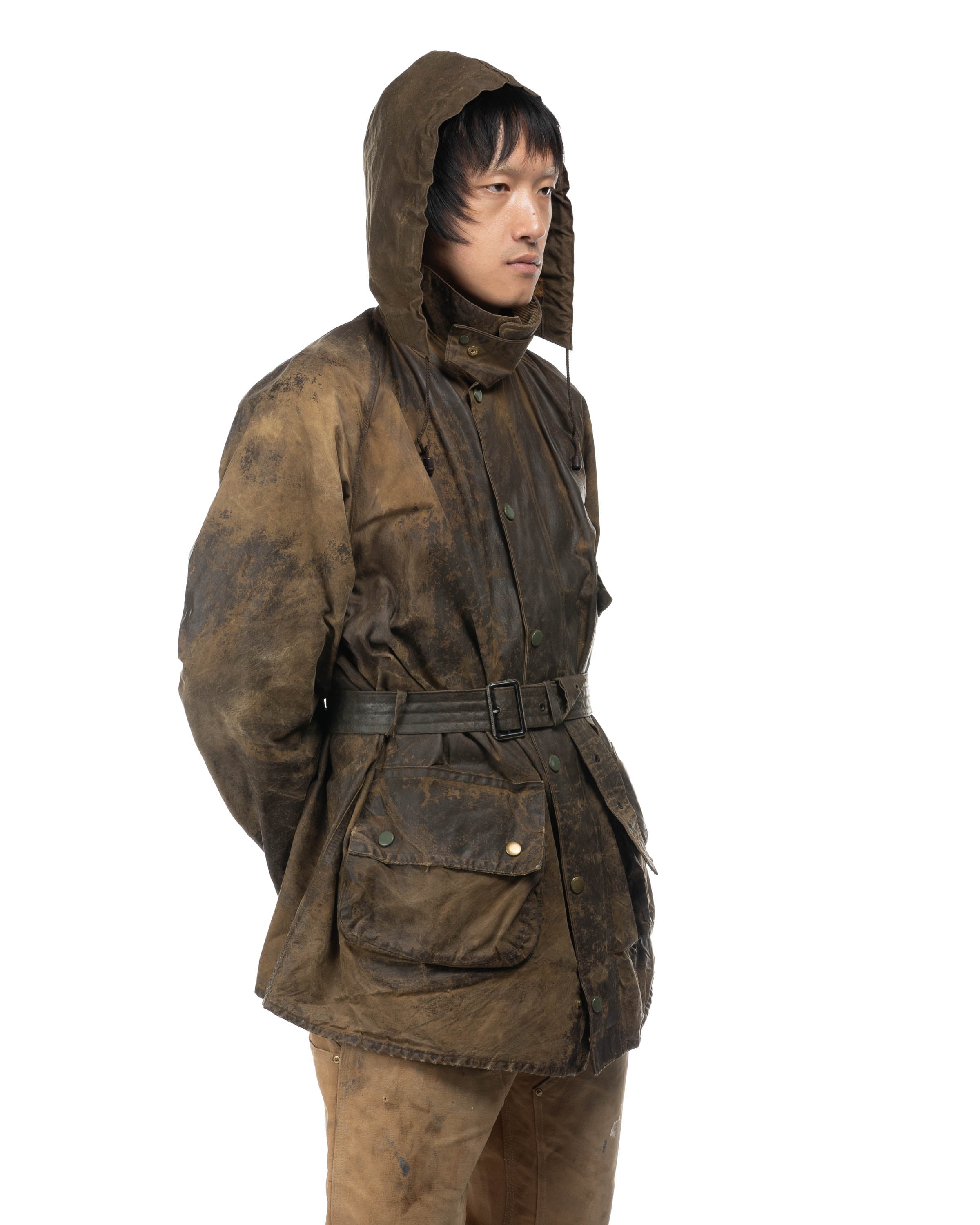 70's Solway Zipper Waxed Barbour Jacket - XL – Kissing Booth