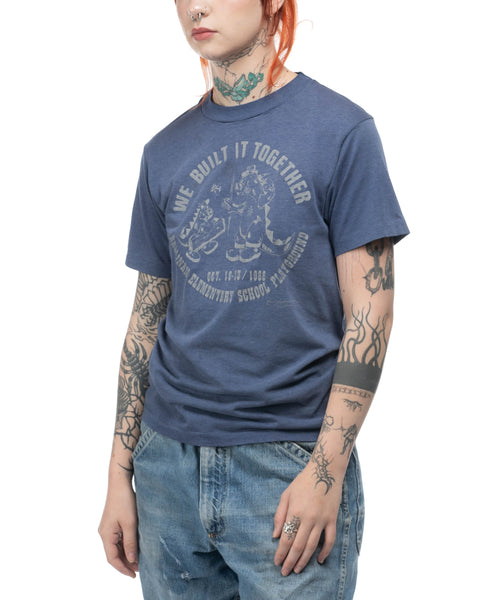 80's Dino Builders Tee - Medium