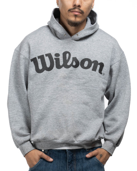 90s Wilson Athletics Hoodie - Large