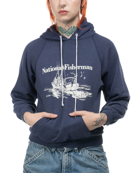 80's Fishing Hoodie - XS