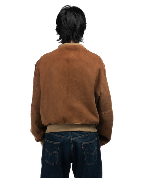 1960s Suede Bomber Jacket