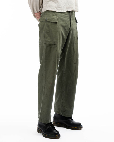 WW2 HBT 13 Star Repaired Cargos - 30” x 30”