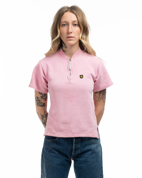 50’s Faded Quarter-Zip Sweatshirt - Small