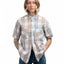 60’s Plaid Loop Collar - Small