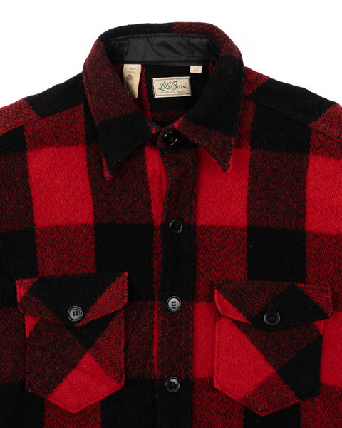 80's Long & Heavy LL Bean Flannel - XL