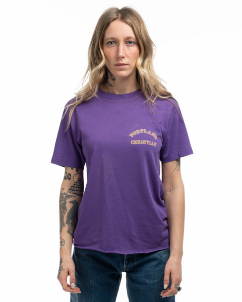 80’s Portland Christian Champion Tee - Small