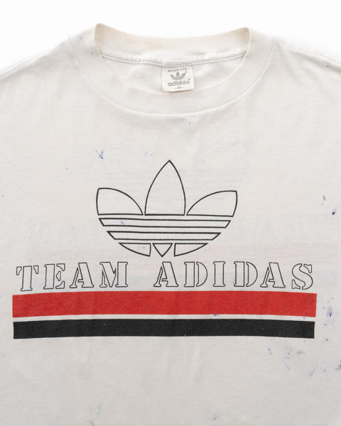70’s Trefoil Adidas Team Tee - Medium