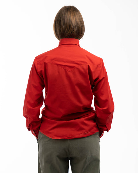 80’s Floral Cowboy Button-Up - Medium