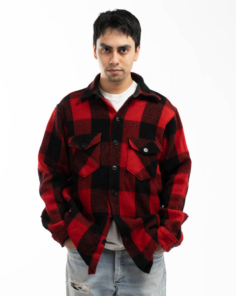 80's Long & Heavy LL Bean Flannel - XL