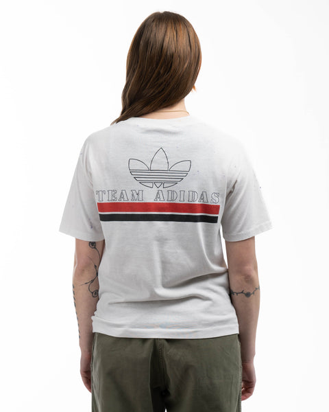 70’s Trefoil Adidas Team Tee - Medium