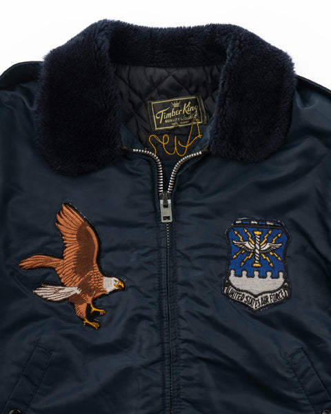 70’s Souvenir USAF Bomber - Large