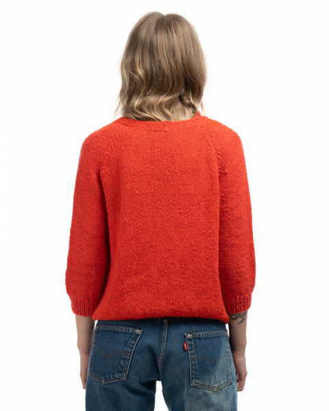 70’s Cropped Knit Cardigan - XXS