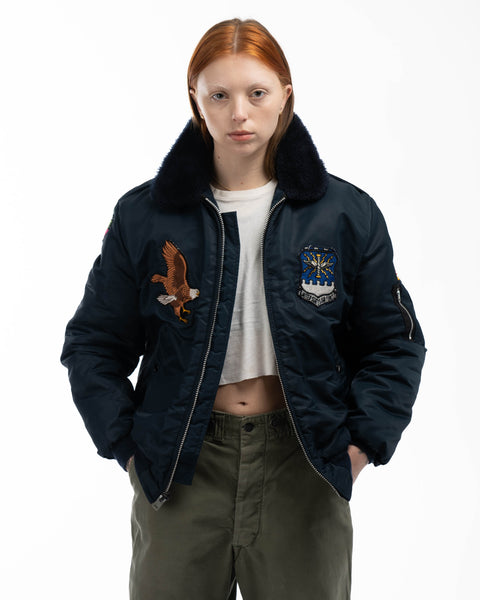 70’s Souvenir USAF Bomber - Large