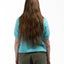 60’s Teal Short Sleeve Sweatshirt - Medium