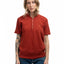 50’s Penney’s Short Sleeve Quarter-Zip - Small