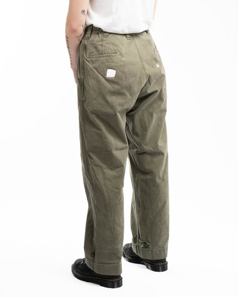 WW2 M-43 Cotton OD Field Trousers - 28” x 28.5”