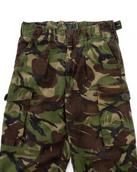 70’s Repaired DPM Camo Pants - 26” x 28”