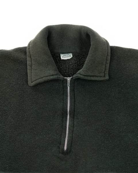 50's Penney Quarter-Zip Sweatshirt - Medium