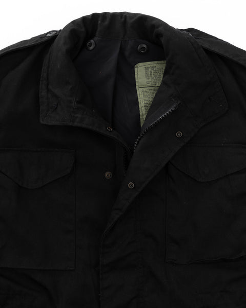 80’s Black M-65 Field Jacket - XL