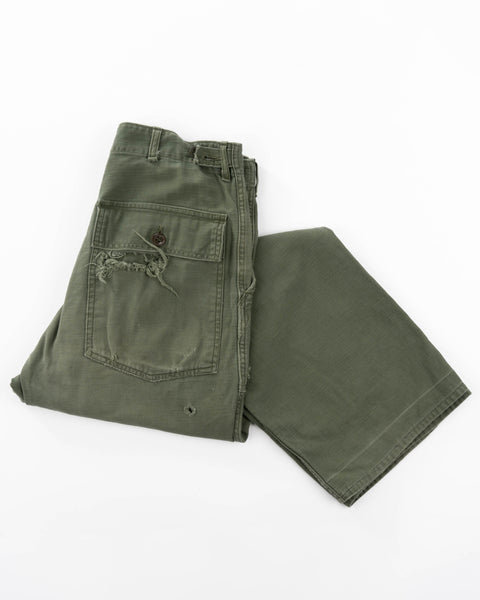 60’s OG-107 Utility Trousers - 29” x 27”