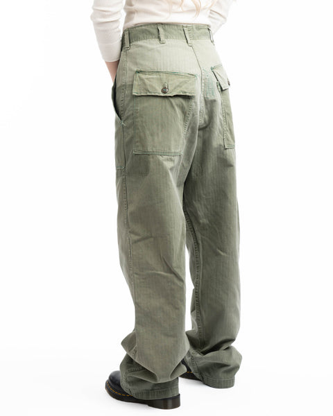 WW2 HBT Modified Field Pants - 27” x 29.5”